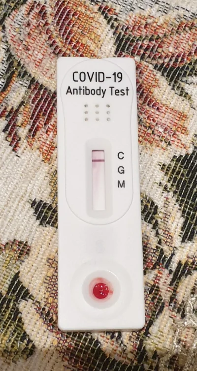 SerniczeQ - Czy C oznacza covid? 

W opisie jest tylko to:
"Odczytujemy wynik testu. ...