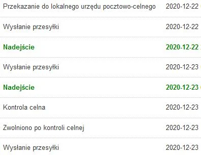 luznegatki - Dziękuję kochanym Panom i Paniom celnikom za prezent na Wigilię. Zdrowyc...