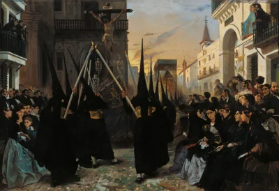 UrbanNaszPan - A Confraternity in Procession along Calle Génova (1851)
Alfred Dehode...