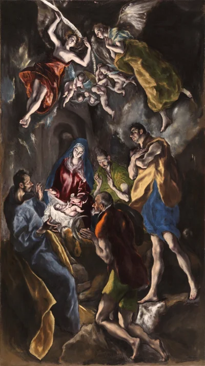 UrbanNaszPan - Pokłon pasterzy (1614)
El Greco

#art #sztuka #malarstwo #obrazy