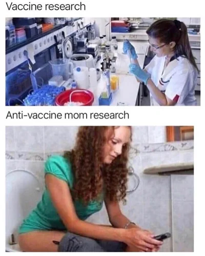 Dreakin - Wykopowi eksperci od szczepionek. Większość pewnie na dolnym zdjęciu.