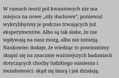 arkadi2020 - Nie wiedzą dokładnie jak działa świadomość i skąd się bierze, ale stwier...