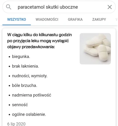 N.....t - @gregmarko 

Po paracetamolu też możesz zwymiotować.