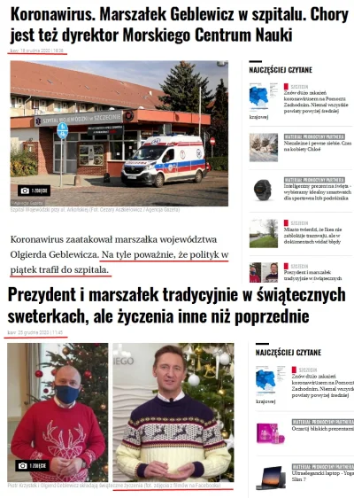 m.....k - Tydzień temu umierający zdjęcia wrzucał z izolatki.

#szczecin #koronawir...