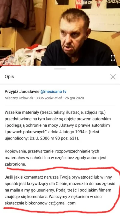 Login84 - I w tle j00r o Jarku "zachował się jak szmaciarz, jak publiczna qrw4" oni z...