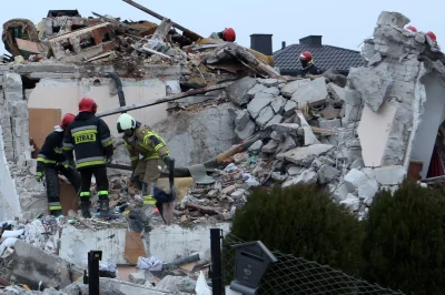 Mosin - A tak wygląda dom w Puławach po wybuchu gazu