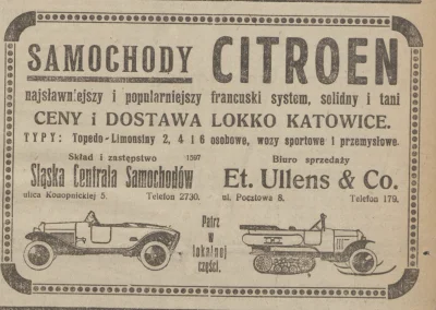 francuskie - Reklama Citroena z 1923 r.
najsławniejszy i popularny francuski system,...
