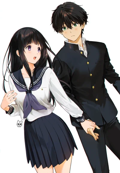 bakayarou - #randomanimeshit #hyuoka #orekihoutarou #eruchitanda #parkianime #anime