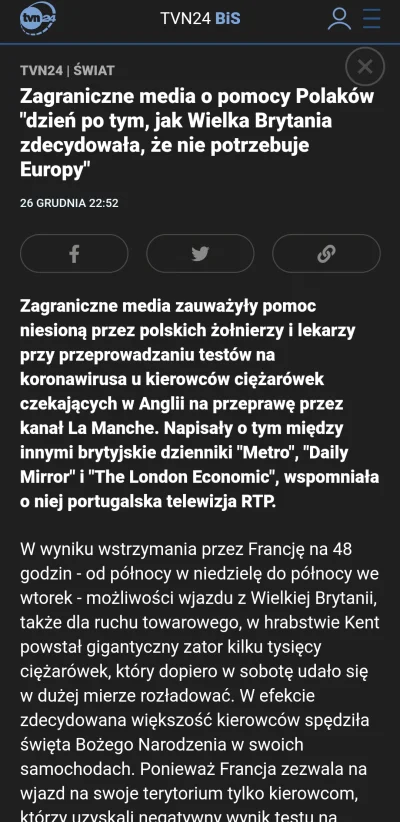 biliard - @wicked1009: Aż zajrzałem do obozu TVN. Tam ta sama wiadomość wygląda (uprz...