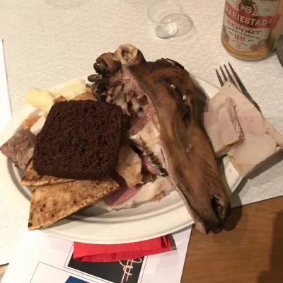 Xonar - kolacyjka zmontowana z pozostałości po świątecznych smakołykach. #nicsieniezm...