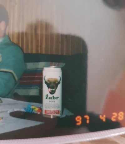 G.....8 - Puszka żubra w 1997 r. #historia #piwo #zubr #kiedystobylo