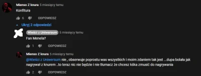 S.....R - No jak murwa kać można mieć żal do typa za konfidenctwo na menela a potem r...