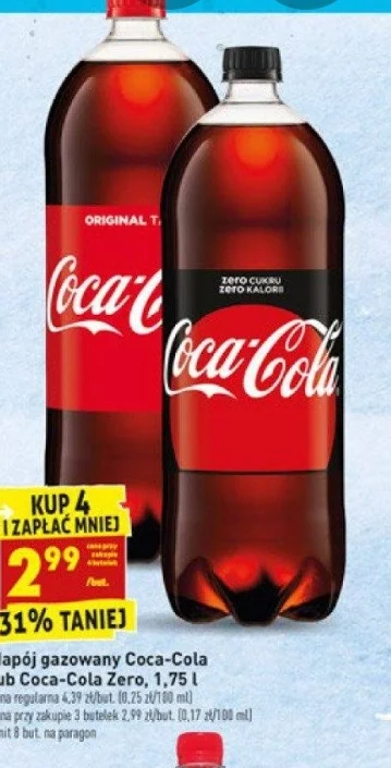Kowal13 - #biedronka Nie uważacie, że ta cola jest gorsza od tej z innych sklepów?