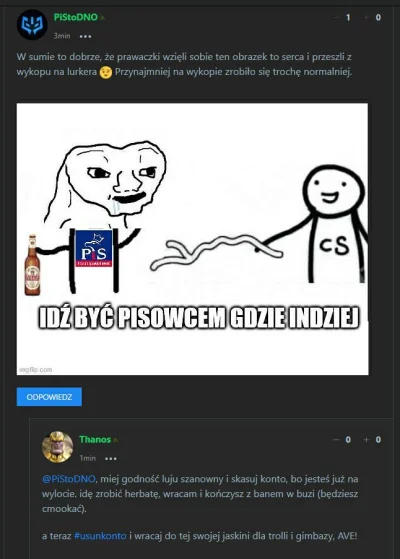 saakaszi - @LittleBi: No właśnie nie do końca, spróbuj na lurku wkleić mema wyśmiewaj...