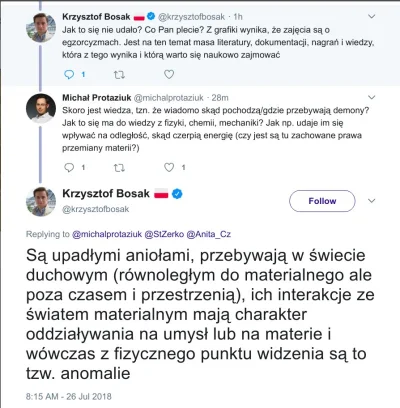 HrabiaTruposz - @PreczzGlowna: Prawilnie przypominam że Krzysio wierzy w demony rodem...