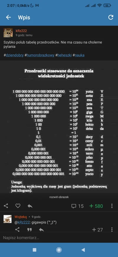 c.....o - I te Reklamy Mediaexpert w 2077:
 Pamięć 32 zetta !!!
 Dysk jeden jotta!!!
...