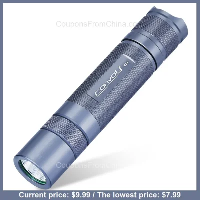 n_____S - Convoy S2+ CW Flashlight dostępny jest za $9.99 (najniższa: $7.99)
Link: s...