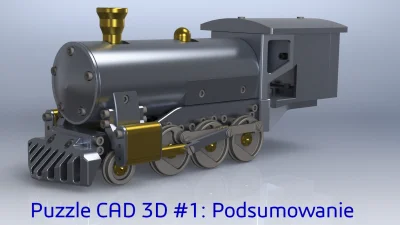InzynierProgramista - Puzzle CAD 3D: Podsumowanie i prezentacja gotowego złożenia w S...