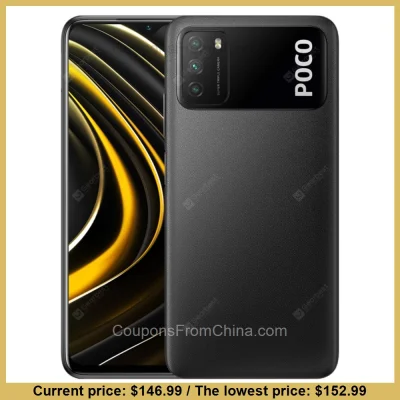 n_____S - POCO M3 Snap662 4/64GB Global [EU] dostępny jest za $146.99 (najniższa: $15...