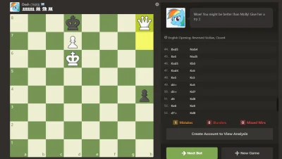 P.....n - Szachy, świąteczna wersja na chess.com ( ͡° ͜ʖ ͡°)


#mlp #mylittlepony ...