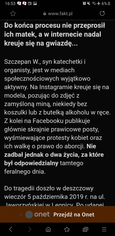 izkYT - Moim zdaniem nie ma co wieszać psów na chłopaku. Stało się, trudno. Będzie mi...