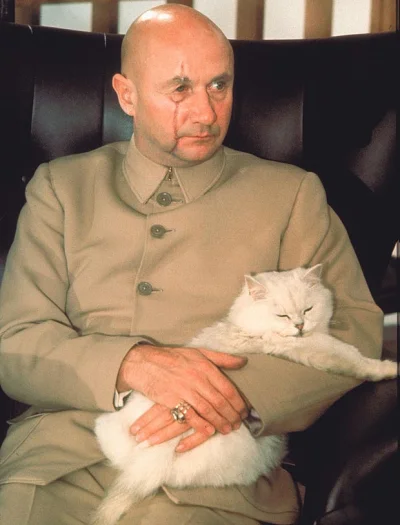 Templar - @Xice11311: koci Blofeld, sprawdź czy nie trzyma gdzieś w kącie jakiejś bia...