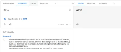 DennisBryson - @atrax15: Ona ostrzega swoim imieniem, SIDA po hiszpańsku oznacza AIDS...