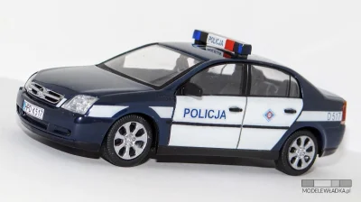 PiotrekW115 - Opel Vectra C - Komenda Powiatowa Policji w Kraśniku, 2004. Skala 1/43....