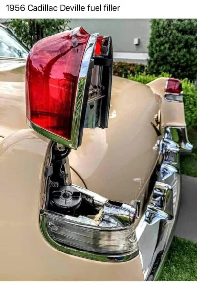 hassassin - Wlew do paliwa - Cadillac Deville 1956

#ciekawostki #carboners