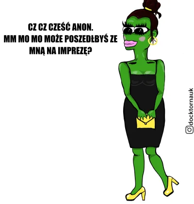 DoktorNauk - Sylwestrowa Pepe girl. 
-Galeria pepe: https://www.instagram.com/dockto...