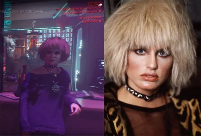 Keris - #cyberpunk2077 ktoś widział podobieństwo Misty do Pris z #bladerunner ?