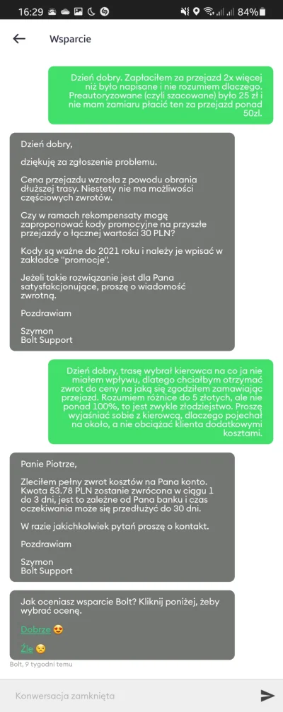 Kiro - @gogal: przyciśnij ich po prostu, taką mają politykę