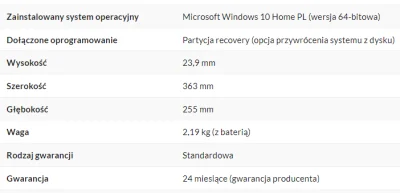 D.....z - @wint3rs: To specyfikacja ze strony dystrybutora (x-kom), nie producenta.
...