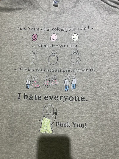 Ponczo88 - @PeekABoo: taka koszulkę dostałem na urodziny w tym roku xZd