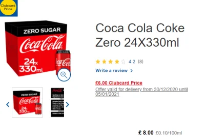 MarianoaItaliano - @kendziu666: W Tesco 6 funa za 24pak Coca Coli Zero z Clubcard bo ...