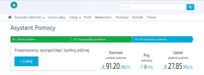 piotrek-michal - #!$%@? #upc kontaktu zero #transfer miał być 500 mb/s a jest 90 co z...