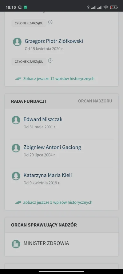 l.....e - Zbigniew Gaciong rektor WUM jest w radzie fundacji Nie Jesteś Sam razem z z...