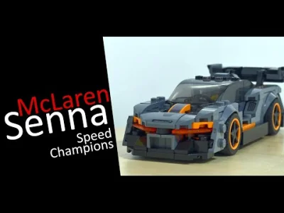 amrotek - Moja animacja poklatkowa z budowania McLaren Senna z serii Speed Champions....