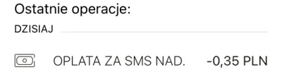Sihill_pl - Ej @ZespolmBanku, co tu się wydarzyło xD 
Nie używam SMSów od 3 lat chyba...
