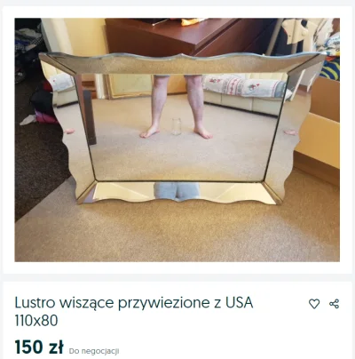 PiczaBociana - Sprzedam lustro xD
#heheszki #olx #onemanonejar #sprzedam