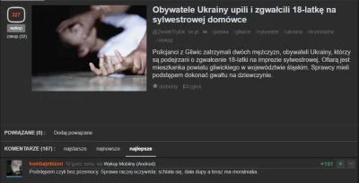 Kozajsza - Jakby nie chciała żeby ją zgwałcili to by nie wychodziła z domu nie? Ja na...