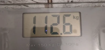 N.....n - 29 lat
Mężczyzna
112,6kg
182cm

Cel do końca czerwca: <100kg
Cel do konca r...