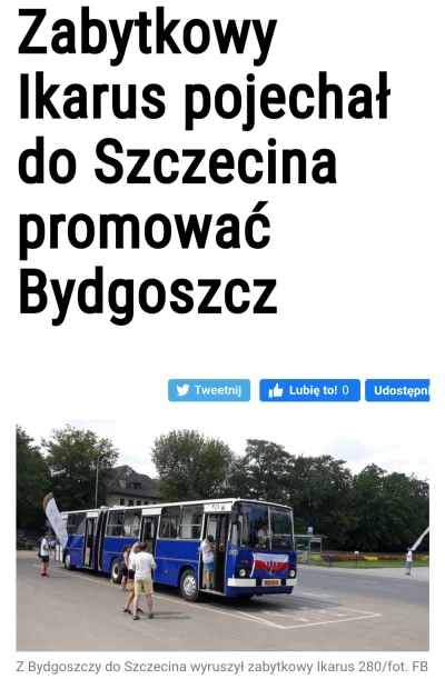 Zielonykubek - @DartNorbe: Bydgoszcz dostosowała nawet ofertę reklamową na te drogi i...