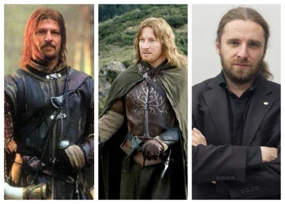 Anthermil - Plusujcie trzech wielkich synów Gondoru. Od lewej: Boromir, Faramir i Dob...