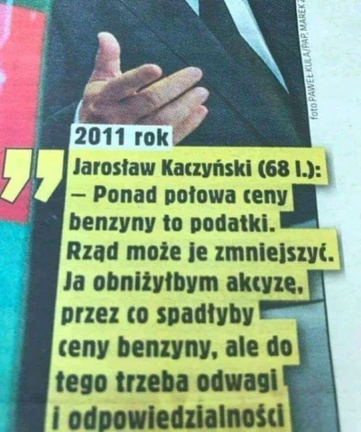 e.....n - > Niektórzy mówią, że nie można obniżyć akcyzy jak się jest w rządzie, ale ...