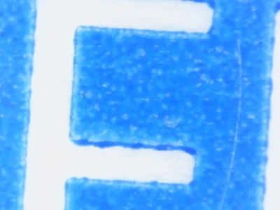 frow - @frow: kawałek literki "E" z naklejki energy star na laptopie