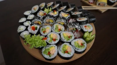 Keep_Calm - Moje pierwsze :) W komentarzu drugi zestaw :) 
#gotujzwykopem #sushi