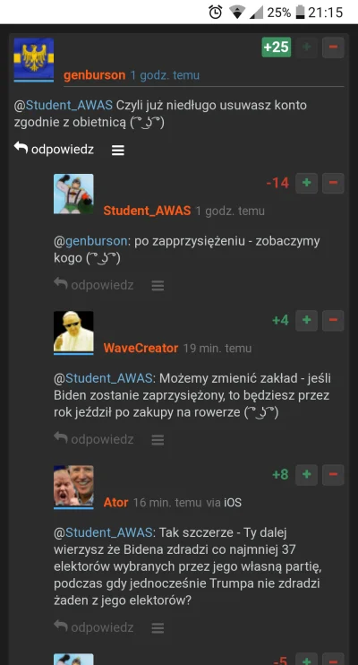 w.....a - Biden wygrał. WYEJEŻDŻAM