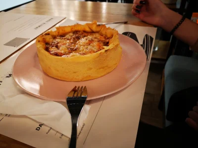 lizakoo - @stefankot: Jest to pizza w stylu neapolitańskim i tak właśnie obrzeże ma w...