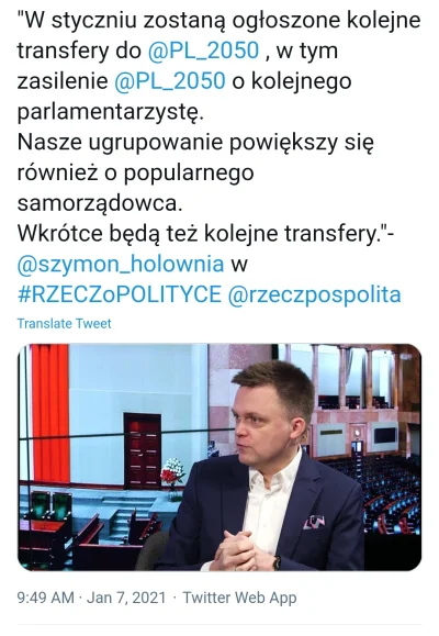 niezdiagnozowany - Nowa jakość w polityce. 

IKS DE.
#polityka #holownia